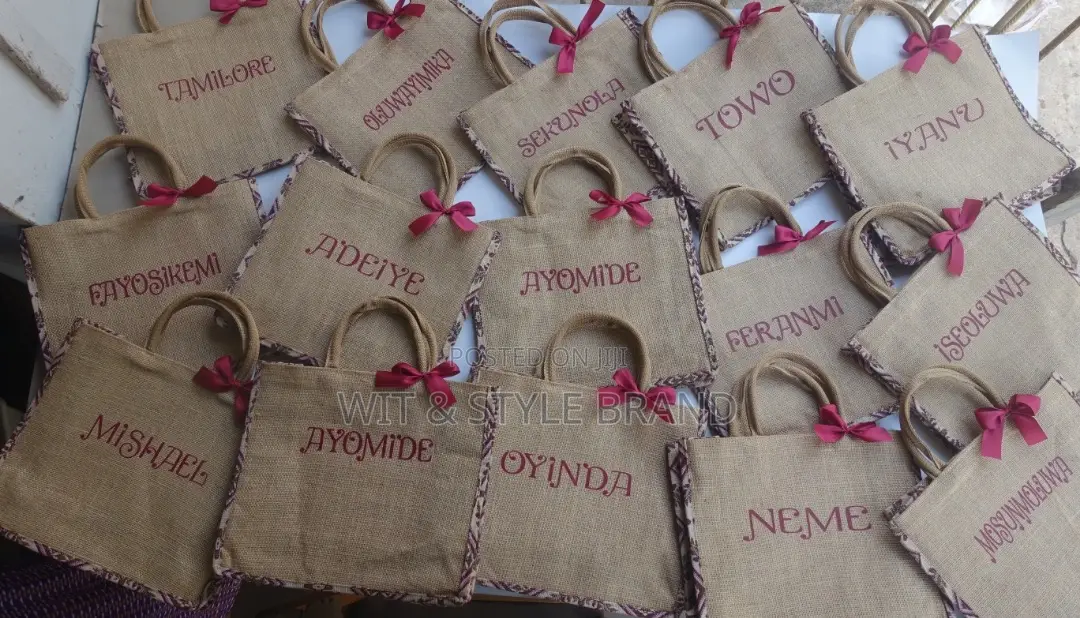 Jute Bags for Souvenirs