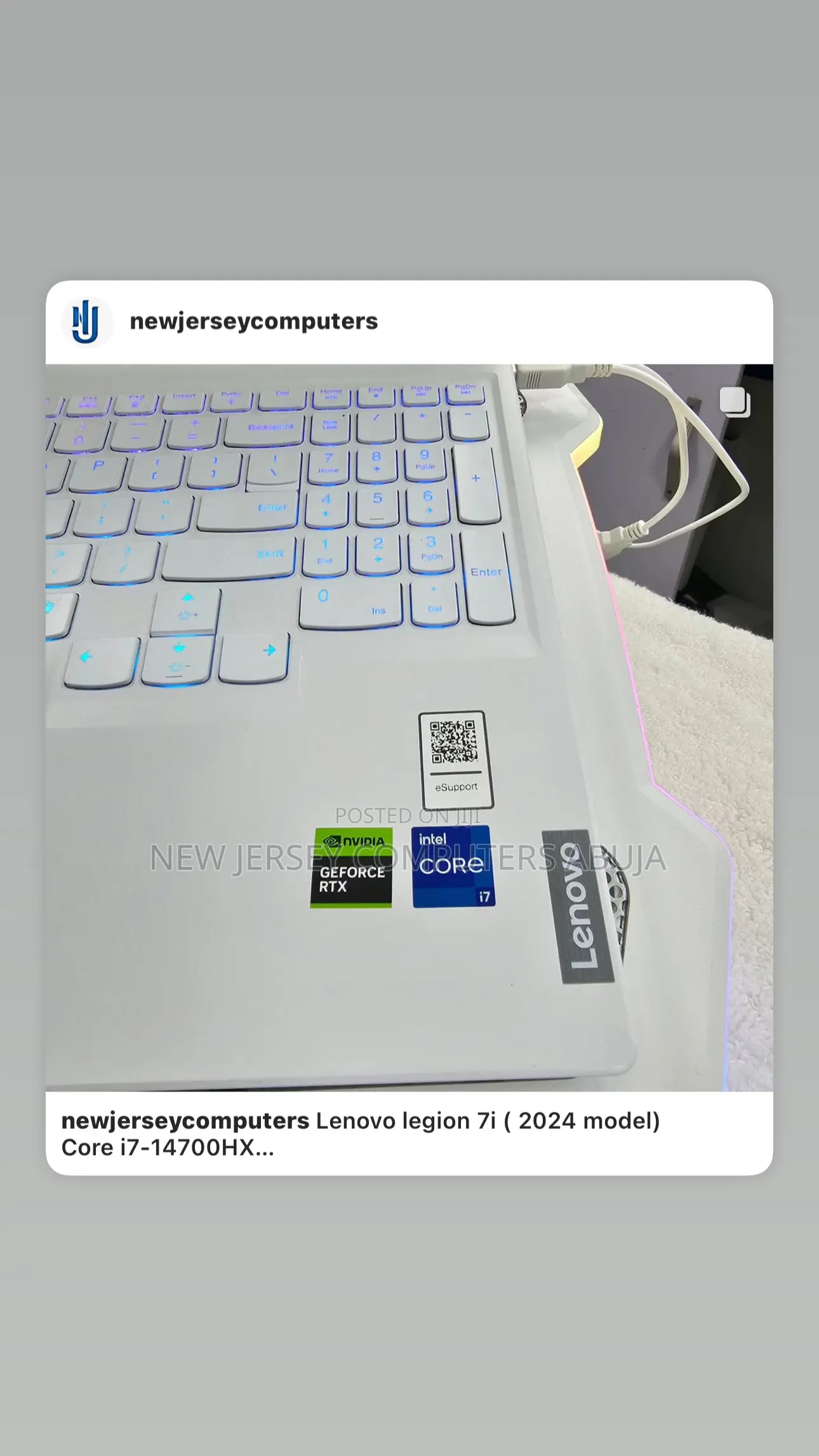 Laptop Lenovo Legion 5 16GB Intel Core i7 SSD 1T