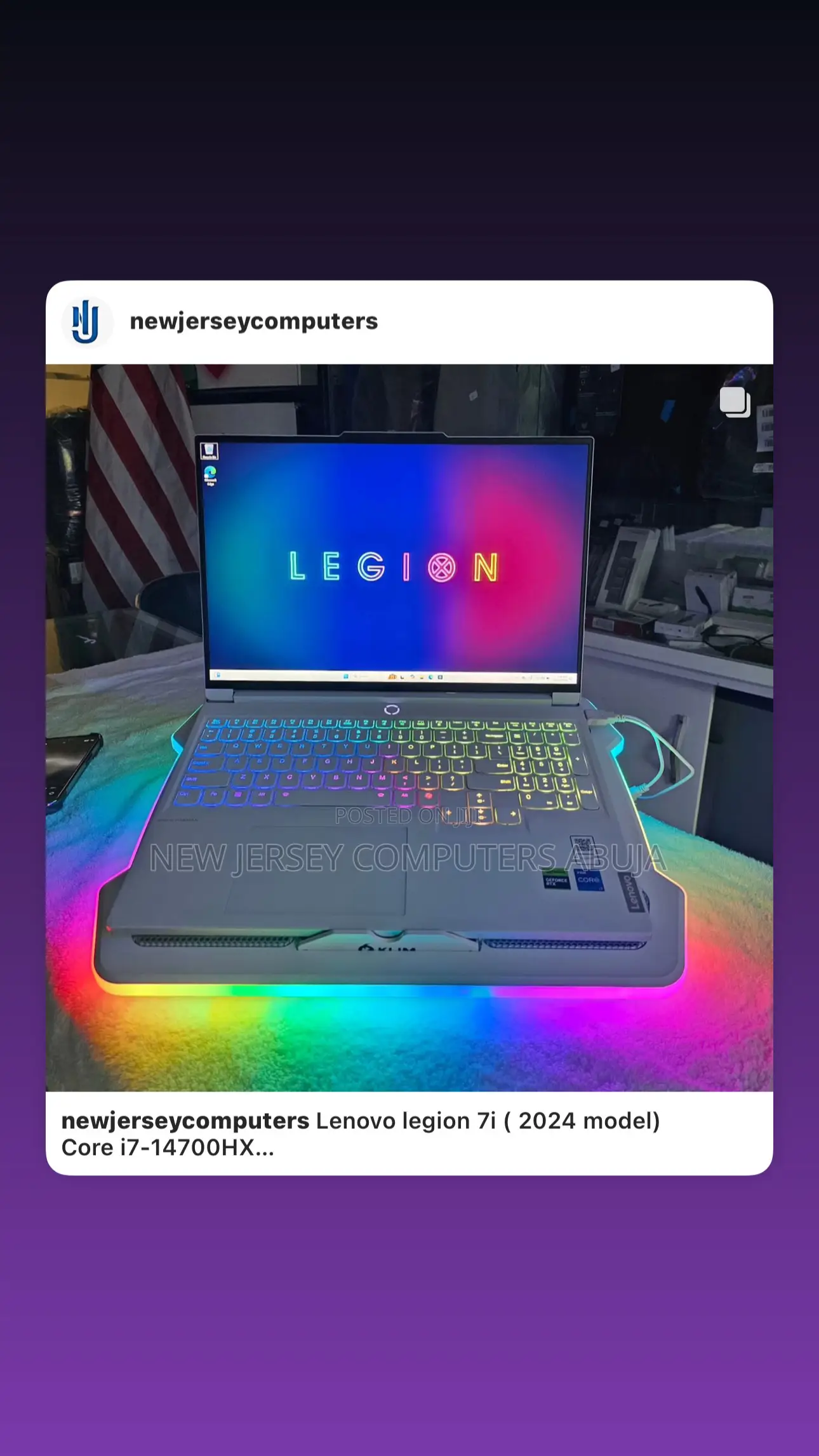 Laptop Lenovo Legion 5 16GB Intel Core i7 SSD 1T