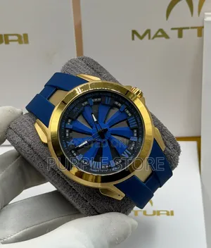 Matturi Premium Silicone Strap Wristwatches