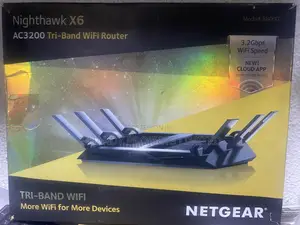 Nighthawk X6 High Performance Tri Band Router