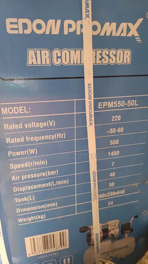 Edon 50l Oilless Air Compressor
