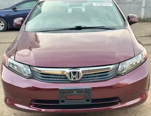 Honda Civic EX Sedan 2012 Burgundy