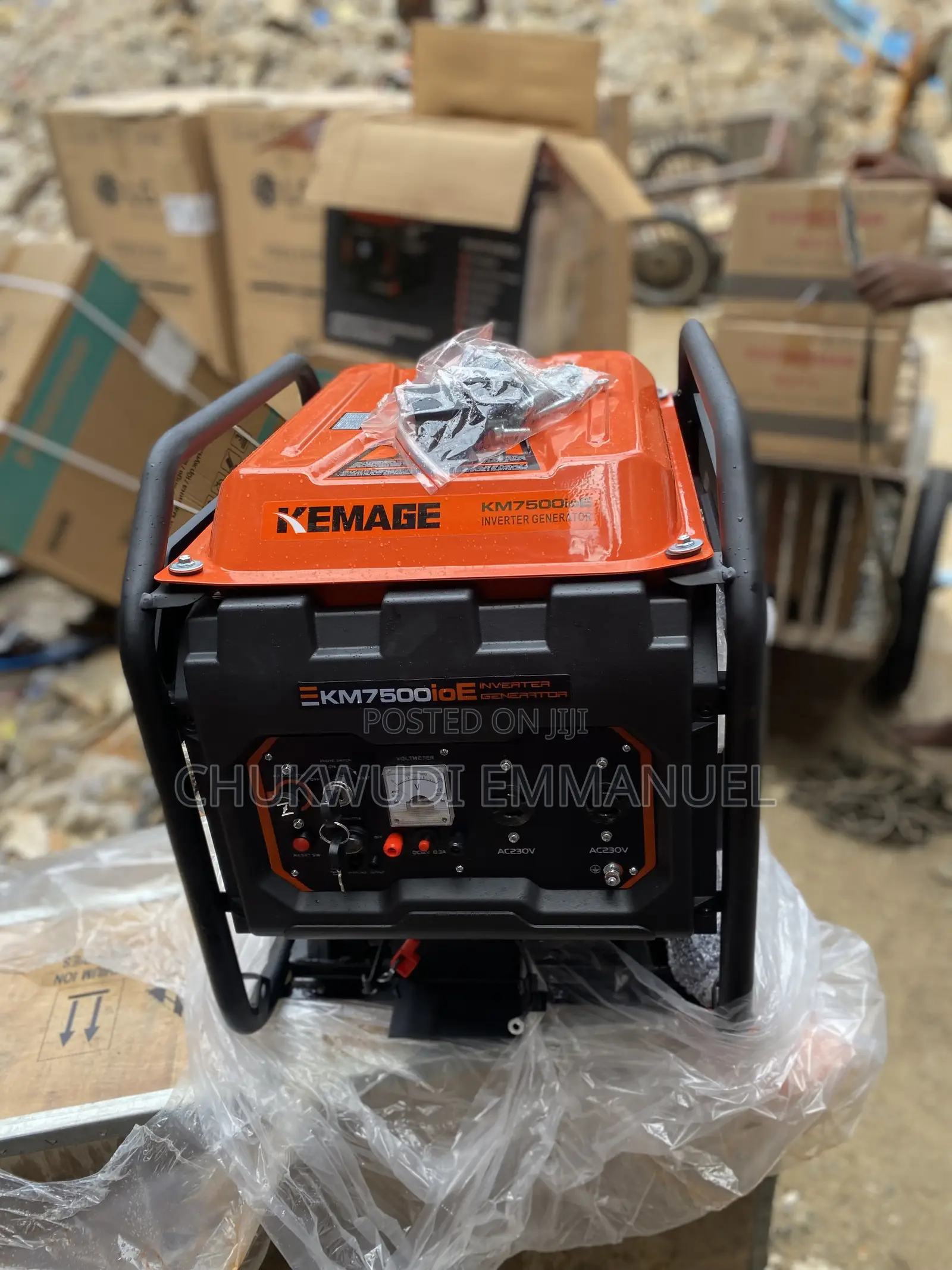 9. Kemage 5.5kva Generator With Stable Voltage Output