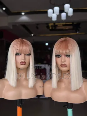 Blonde Fringe Hair