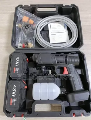 Pressure Washer With Double Batteries