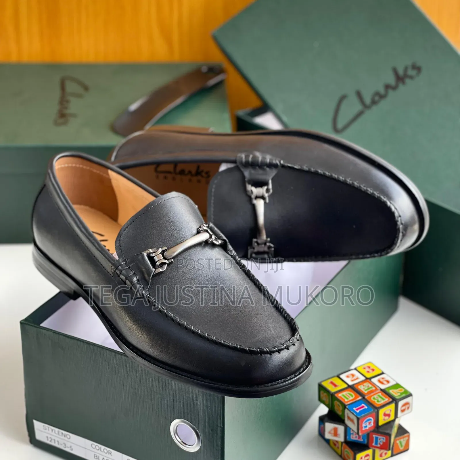 Various Colours Luxury Clarks Men's Chain Flat Shoes