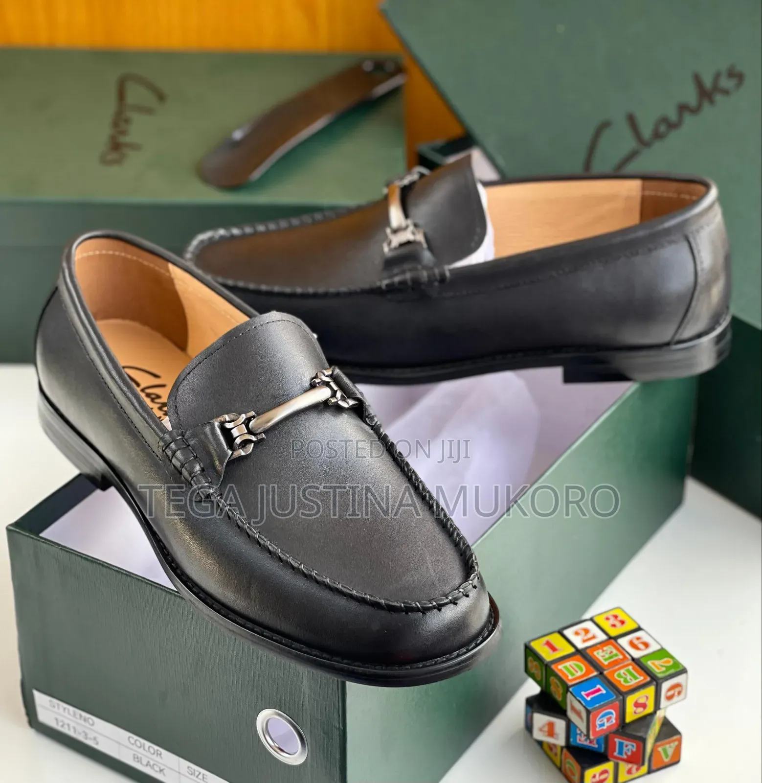 Various Colours Luxury Clarks Men's Chain Flat Shoes