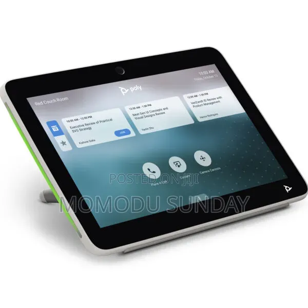 Two-in-One Touch Panel for Room Scheduling and Meeting Control