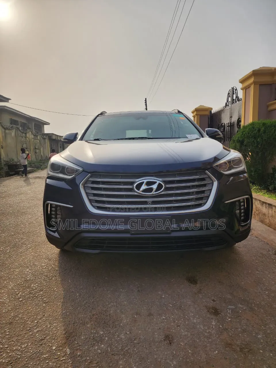 Hyundai Santa Fe 2017 Blue