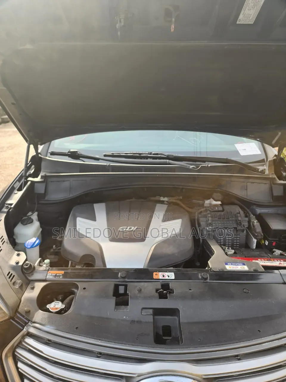 Hyundai Santa Fe 2017 Blue