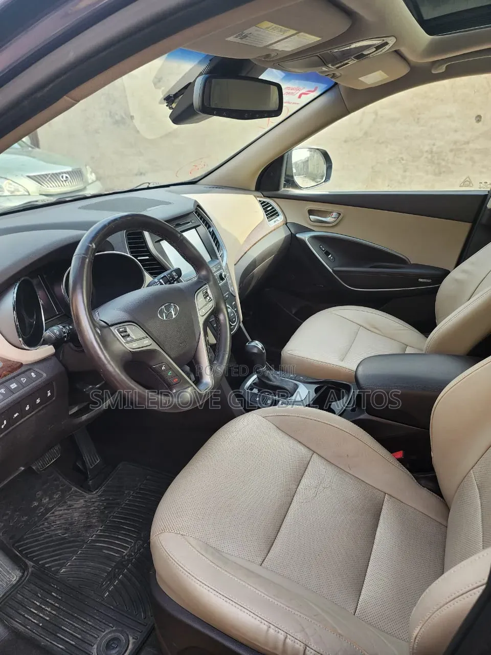 Hyundai Santa Fe 2017 Blue