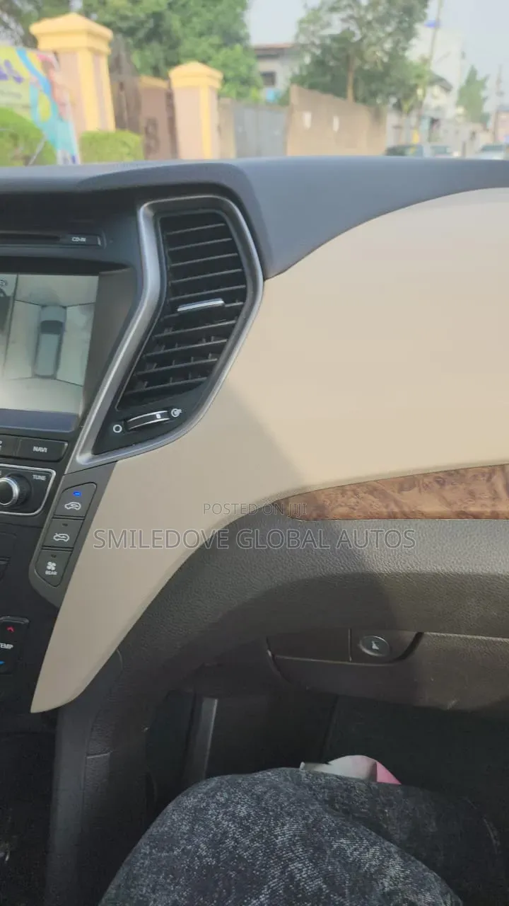 Hyundai Santa Fe 2017 Blue