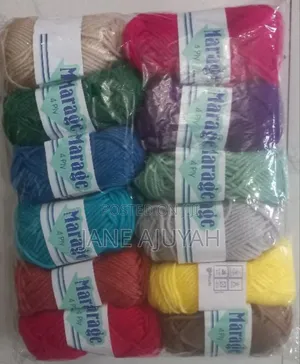 12 Pieces Acrylic Cotton Yarn