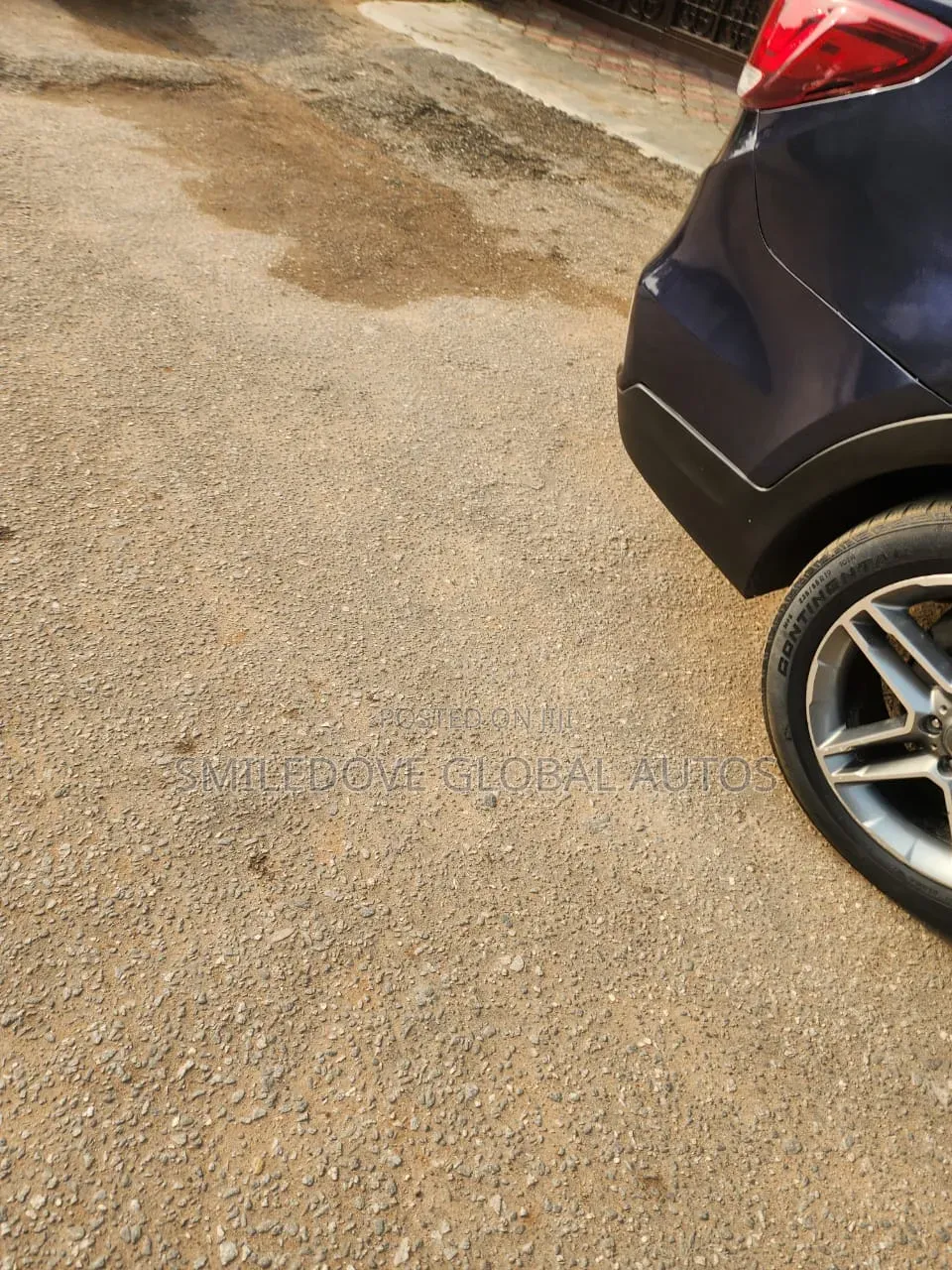 Hyundai Santa Fe 2017 Blue