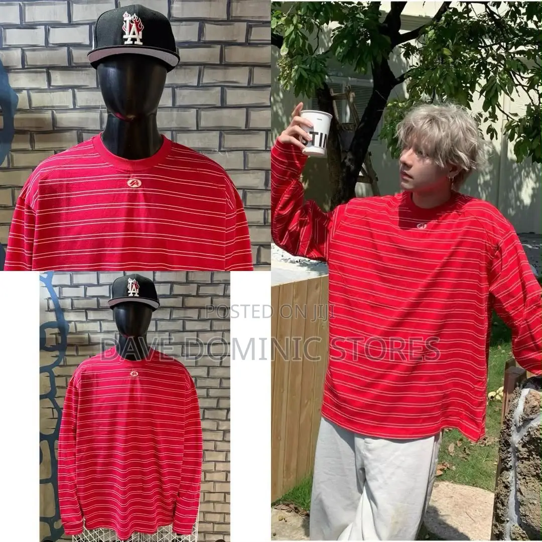 Premium Luxury Stripe Long-Sleeve Now Available in Store