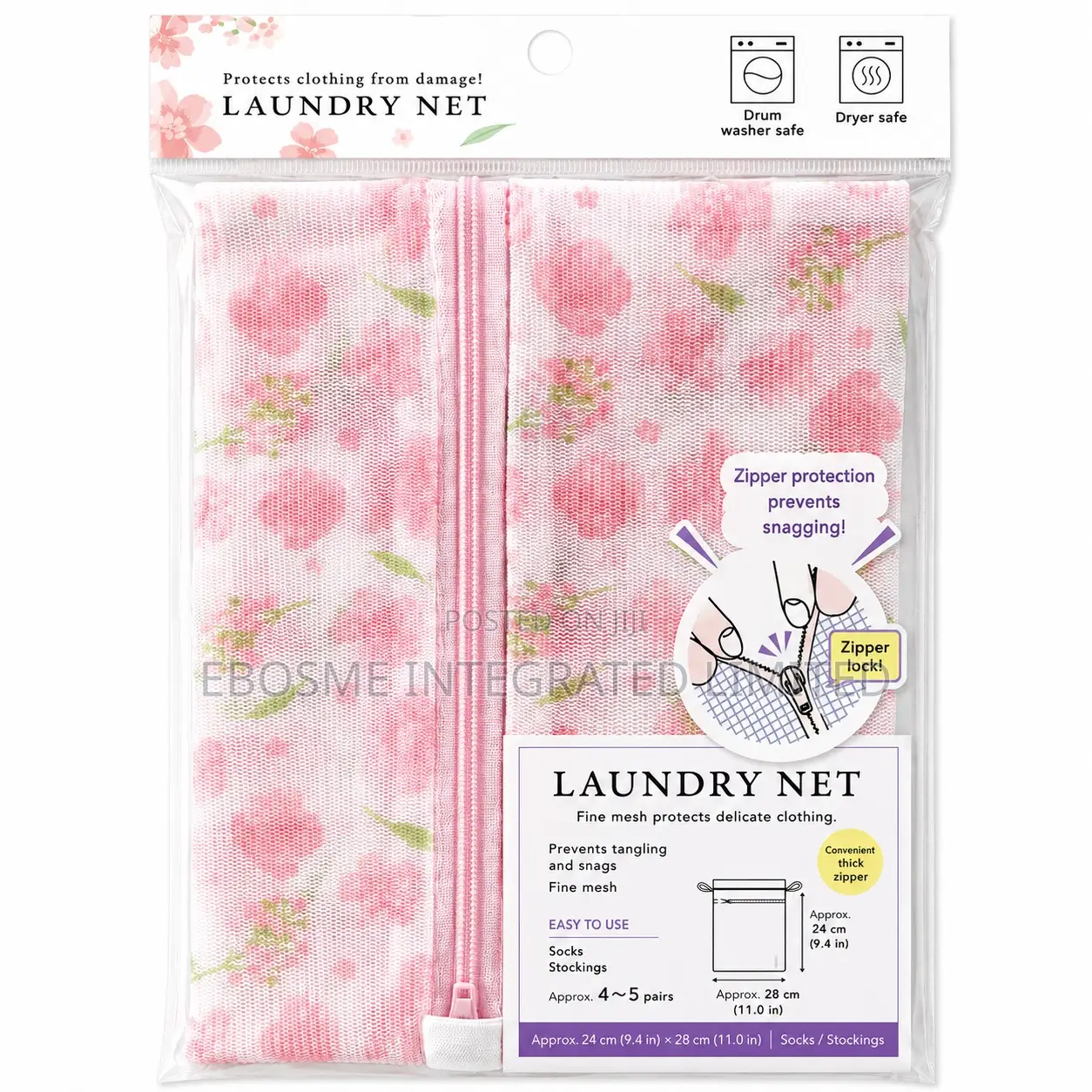 Laundry Net for Socks Delicate Items 24cm X 28cm