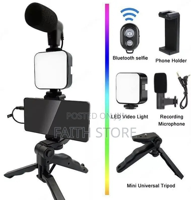 Smartphone Mini Vlog Kit + Free Remote