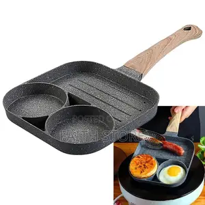 3 Holes Thickened Nonstick Induction Frying Pan