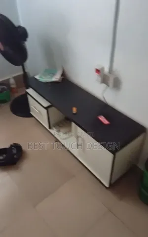 Complete Bedroom Set: Mouka Foam Mattress + Bed Frame + Tv Shelf