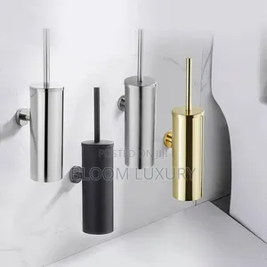 Gold/Black/Chrome Toilet Brush ( Wall Hung)