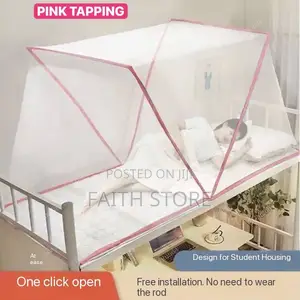 Bottomless Unscrewing Folding Portable Mosquito Net (Long Packaging)