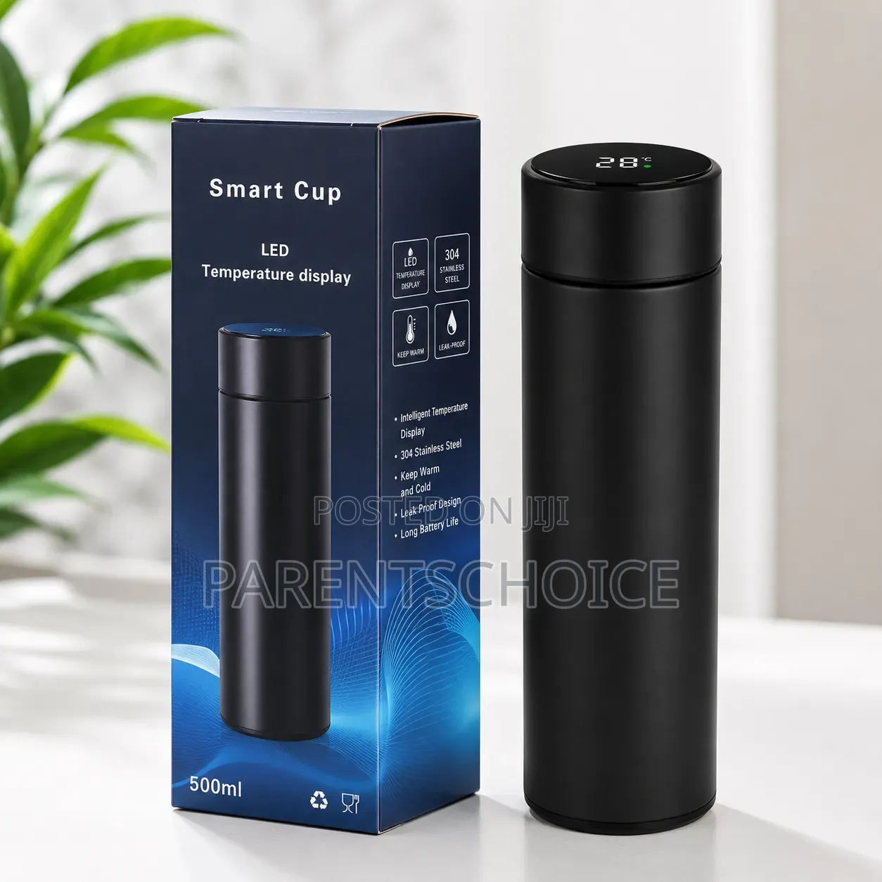 500ml Smart Cup Led Temperature Display Water Bottle.
