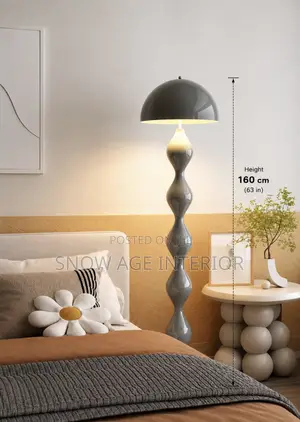 Sculptural Dome Floor Lamp