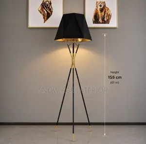 Modern Geometric Tripod Floor Lamp