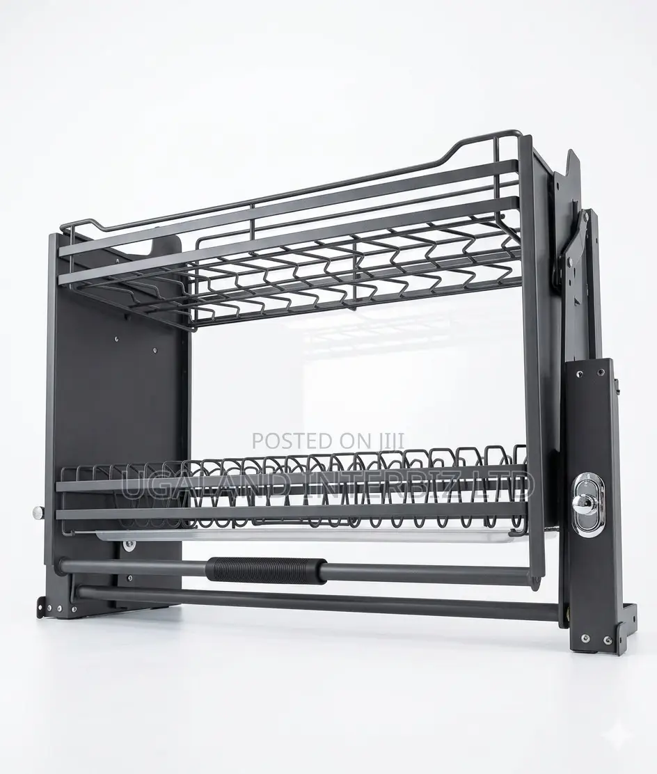 Modern Pull Down Kitchen Cabinet Dish Rack