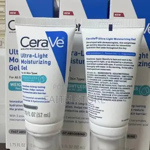 Cerave Ultra-Light Moisturizing Gel - Glow Effortlessly %