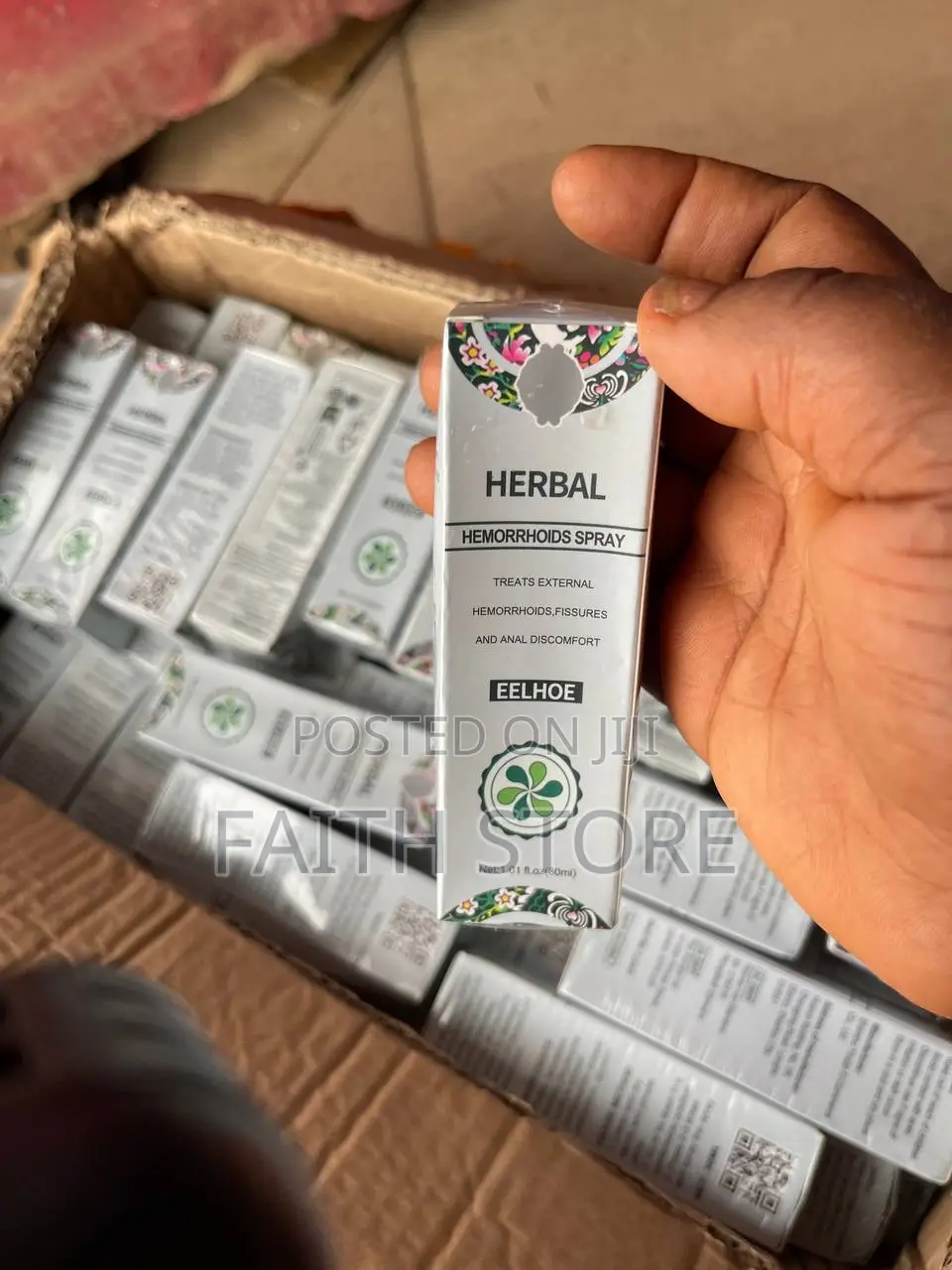 Eelhoe Herbal Hemorrhoid Spray
