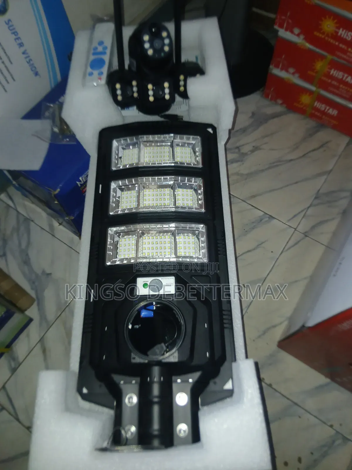 Ai Solar Camera +Lightning