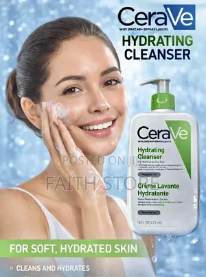 Cerave Hydrating Facial Cleanser (473 Ml)