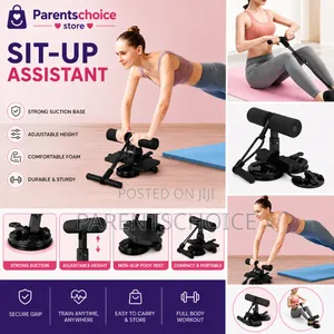 Sit-Up Bar, Muscle Exercise Tool, Height Adjustable Foot Support