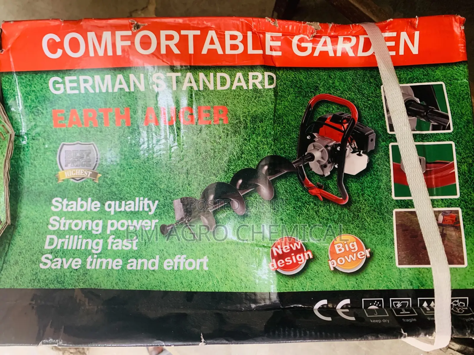 Comfortable Earth Auger