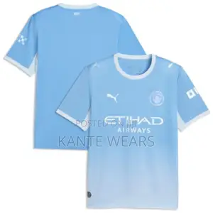 Manchester City 2026/2027 Latest Football Home Jersey