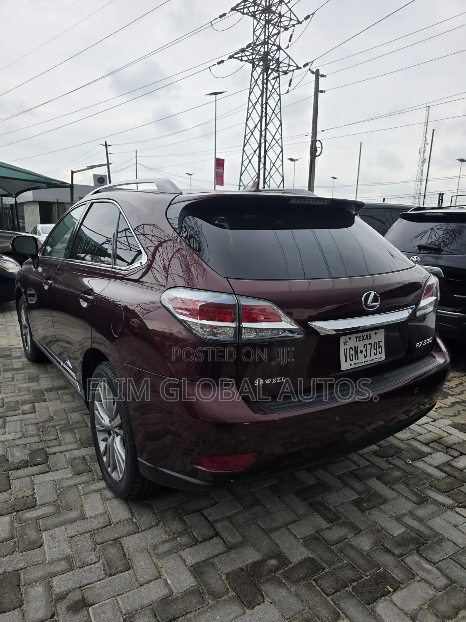 Lexus RX 2013 Burgundy