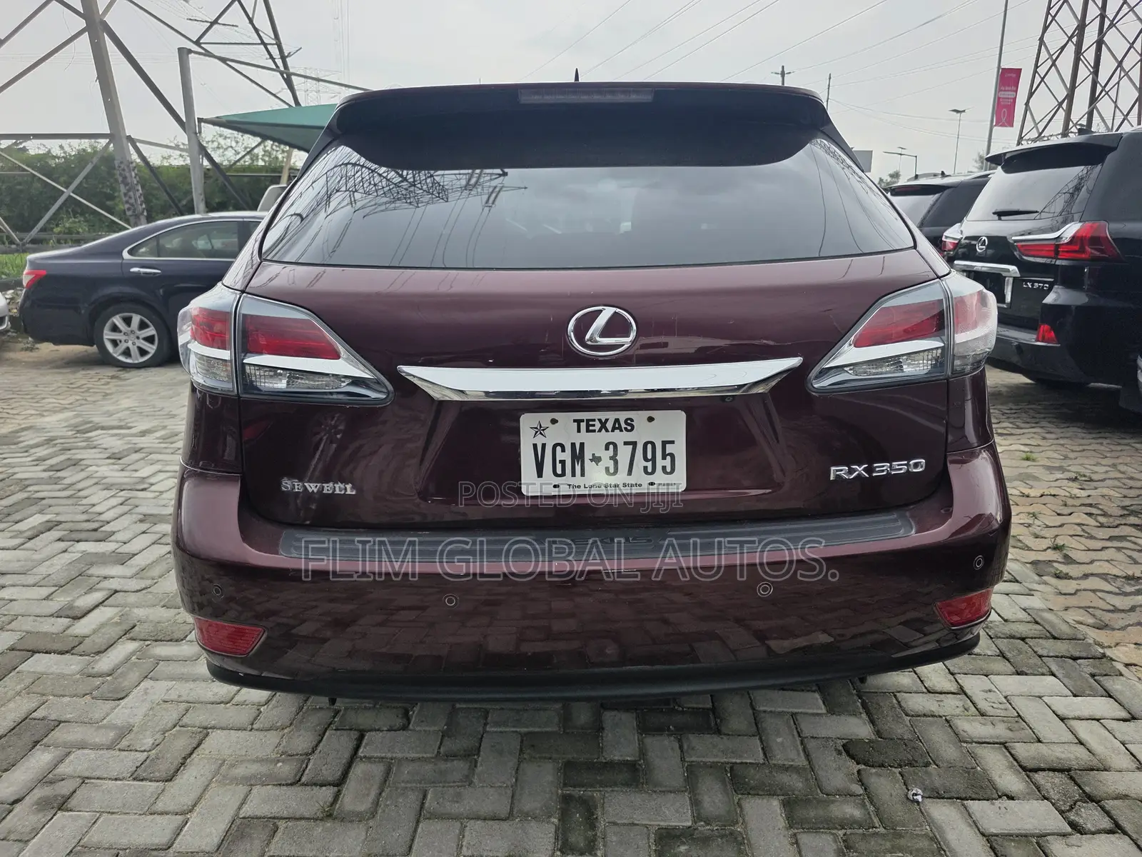Lexus RX 2013 Burgundy