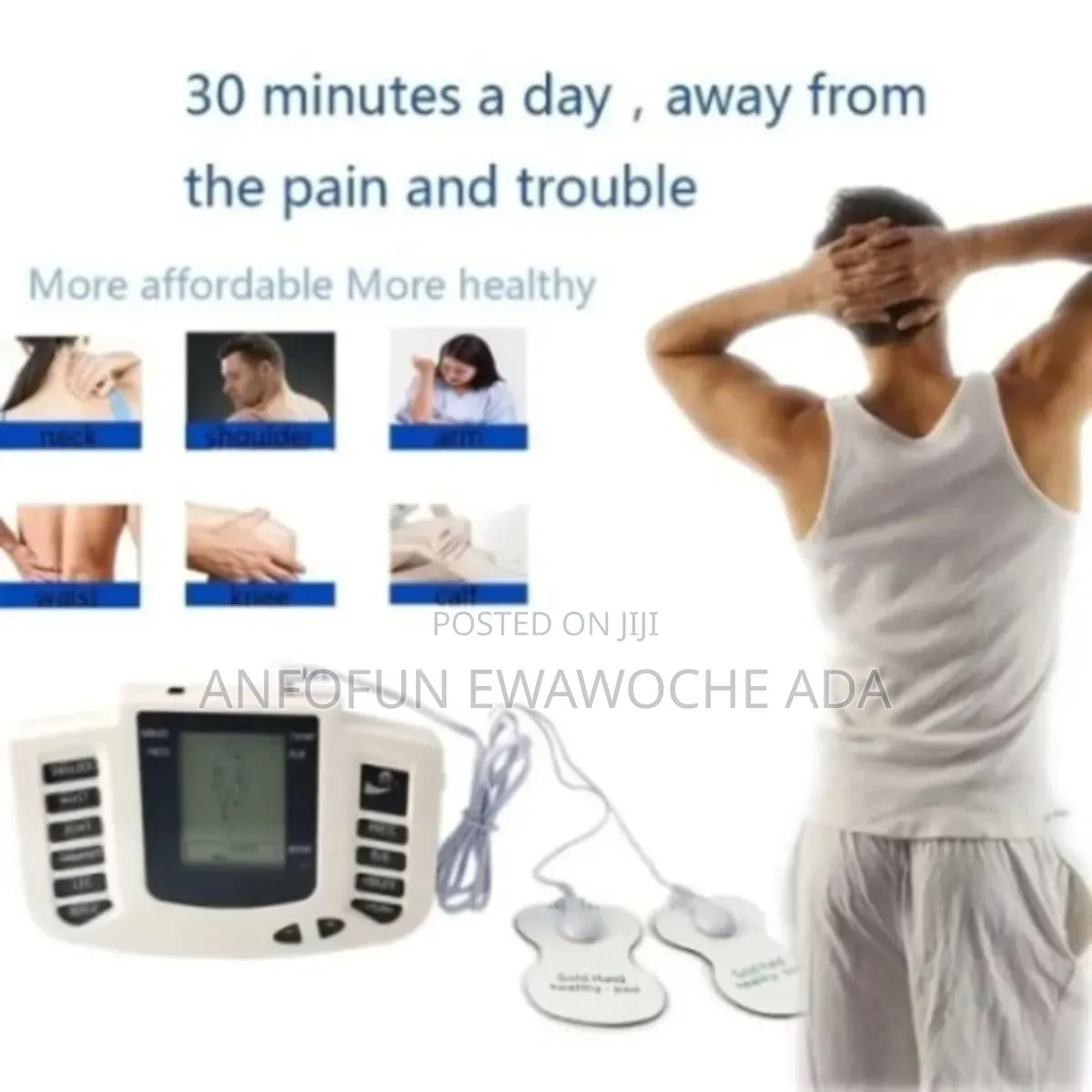 Jr - 309a Electronic Pulse Stroke Therapy Massager
