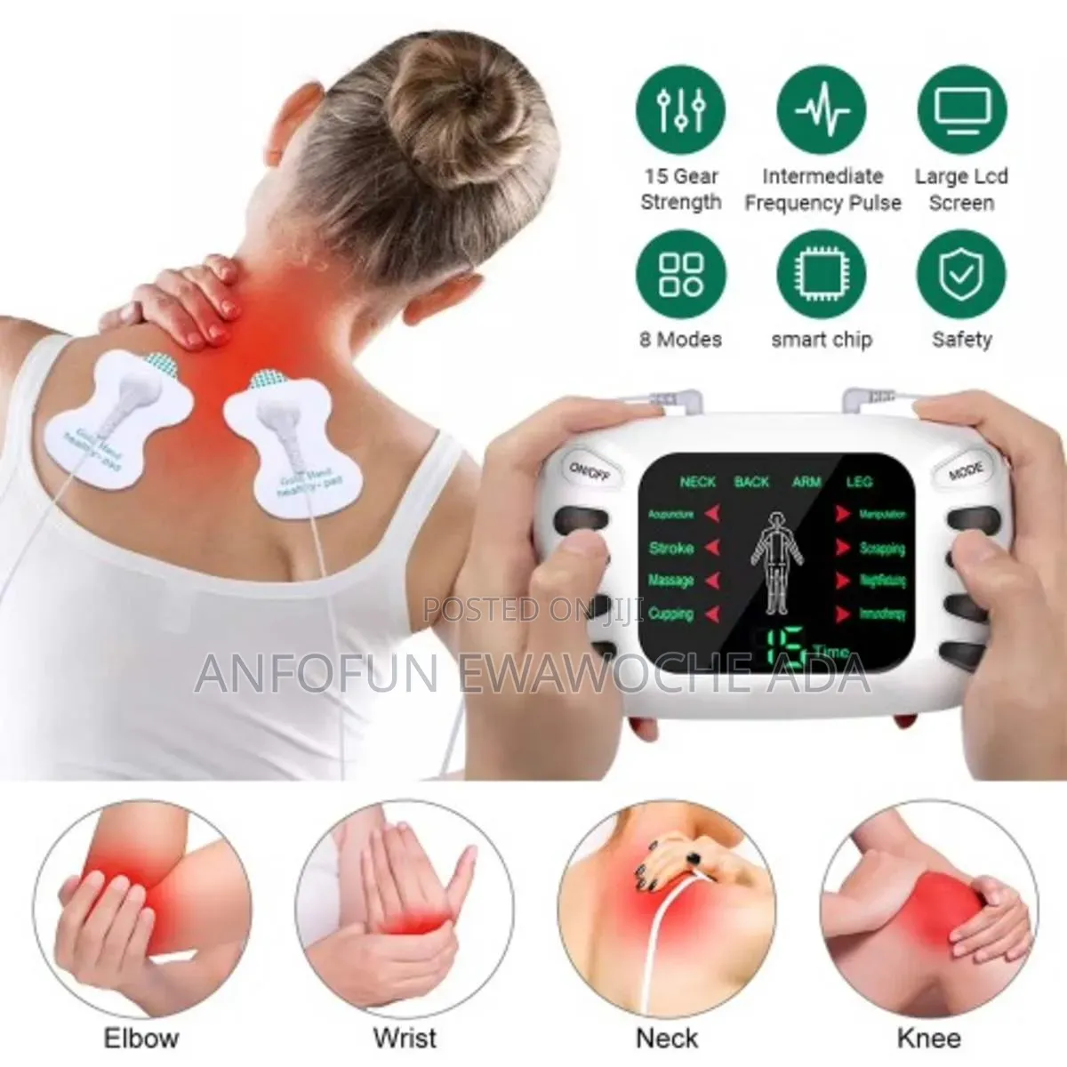 Electronic Pulse Stroke Therapy Massager