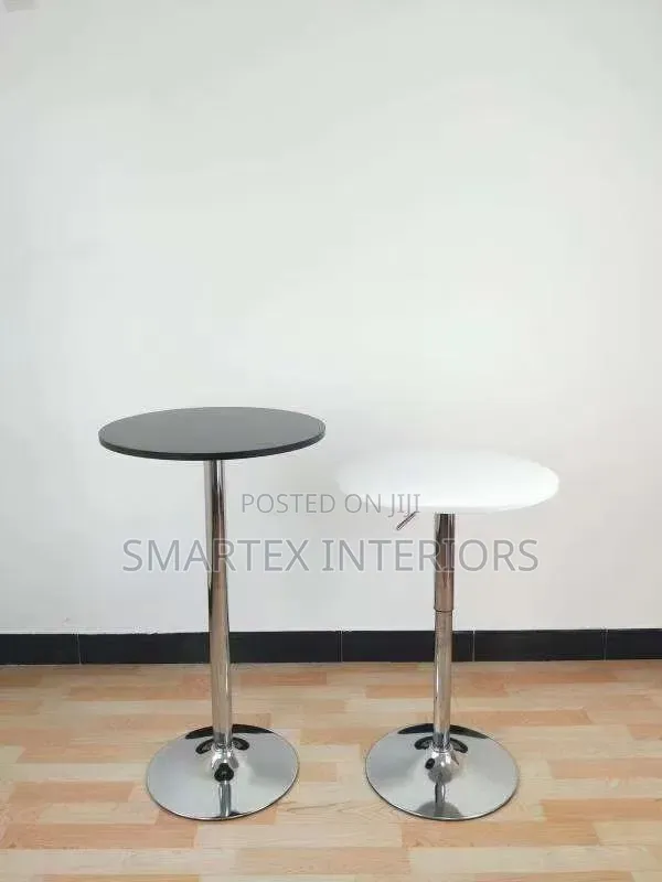 Imported Quality Round Adjustable Height Bar Table