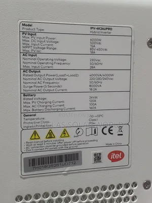 Itel Energy 4kva 24v Hybrid Inverter