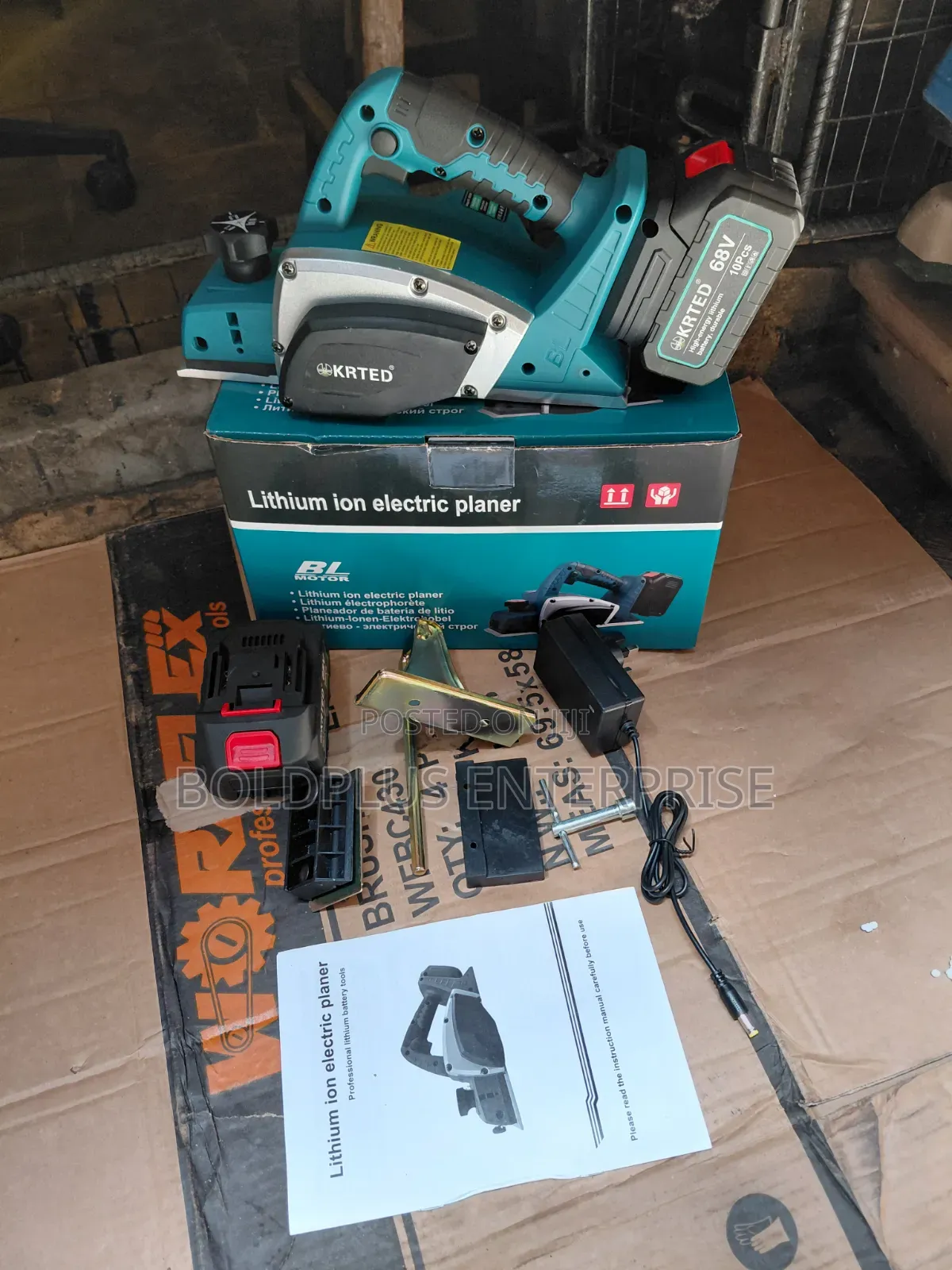 Rechargable Planer Machine