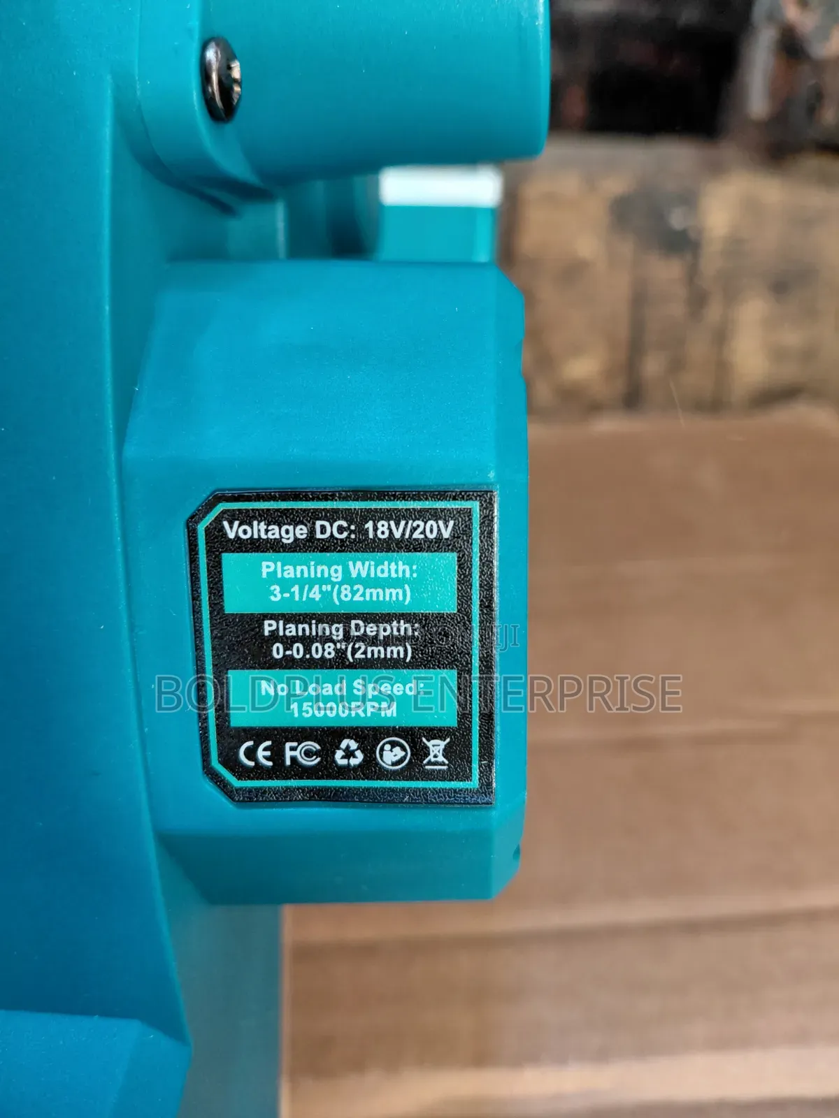 Rechargable Planer Machine