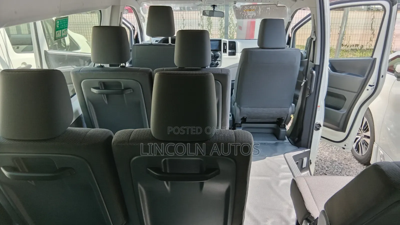 New Toyota HiAce 2025 White