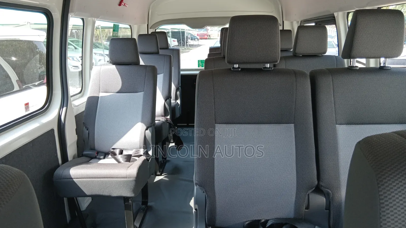 New Toyota HiAce 2025 White