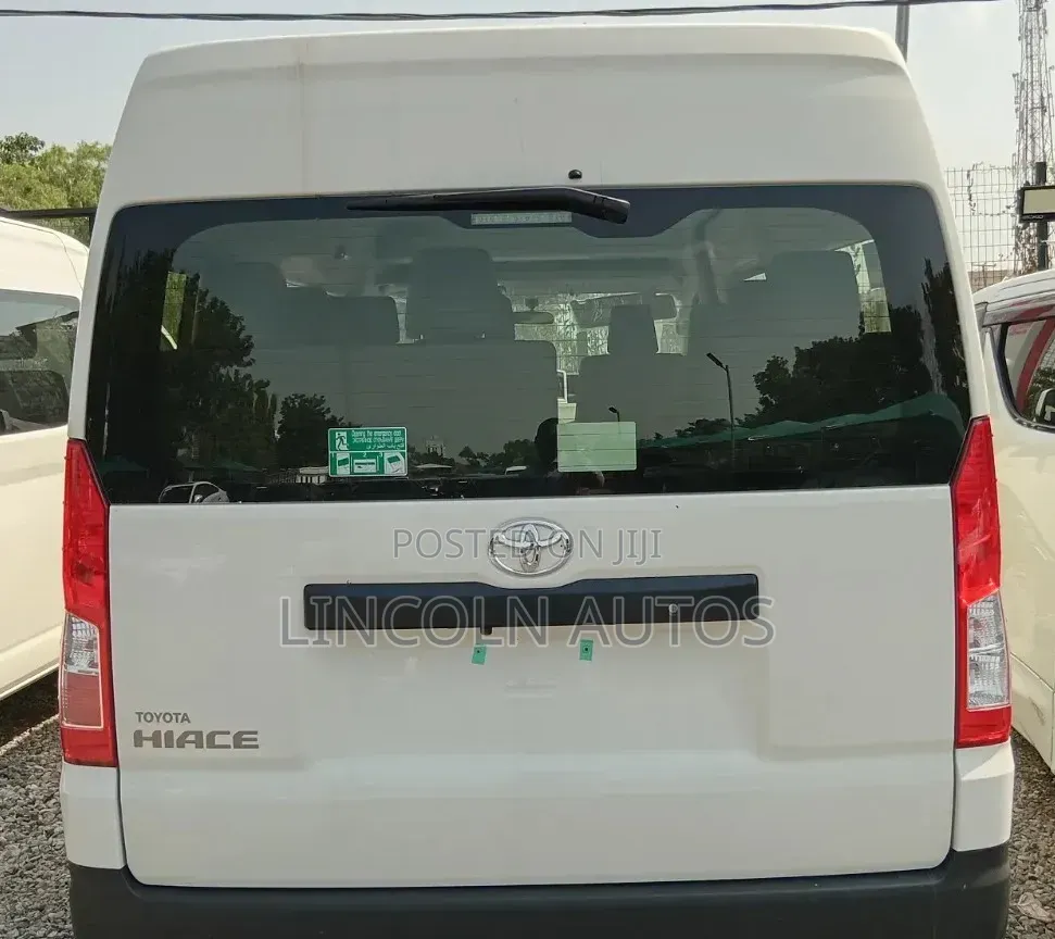 New Toyota HiAce 2025 White