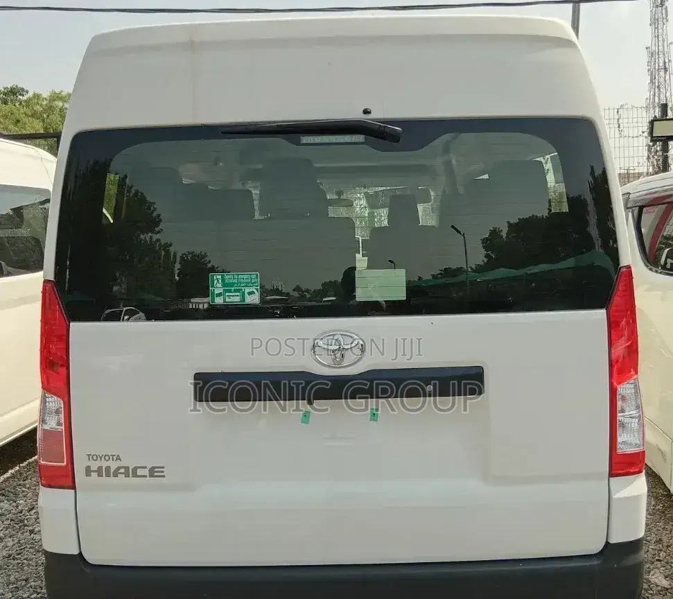 New Toyota HiAce 2025 White
