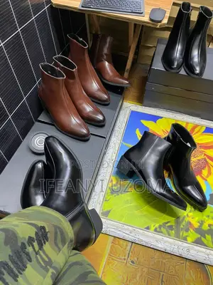 Luxury Designer Men Ankle Shoe